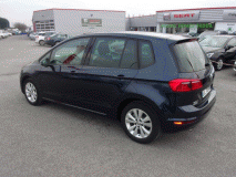 Volkswagen golf sportsvan bleu foncÃ©