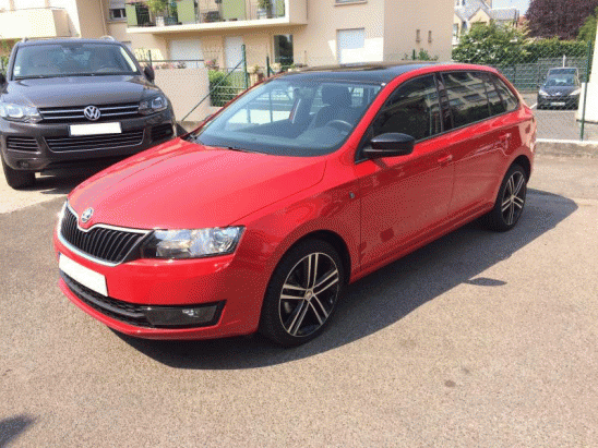 Skoda rapid space back 